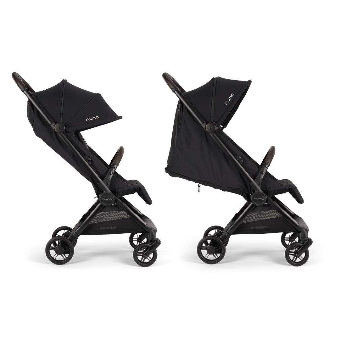 Nuna VIAA Cabn Compact Stroller - Caviar