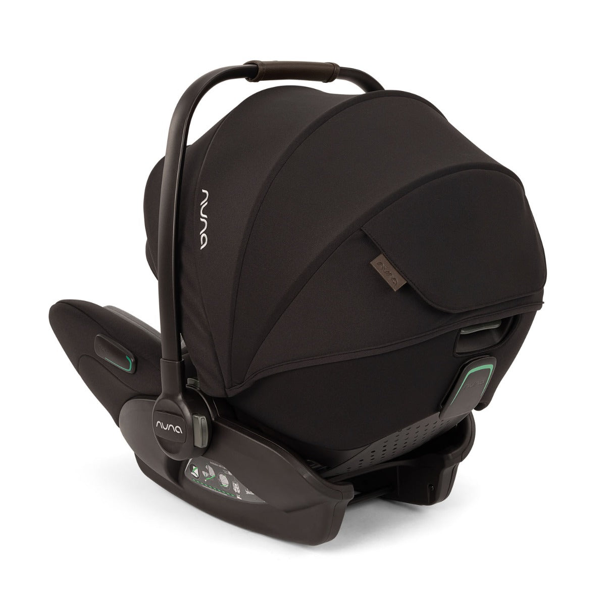 Nuna TRIV Next with ARRA Flex & Base Curv Travel System Bundle - Caviar 15