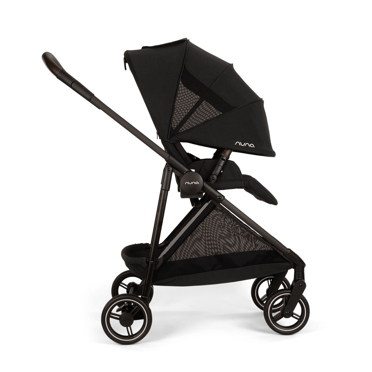 Nuna IXXA Next Compact Stroller + LYTL Carrycot - Caviar