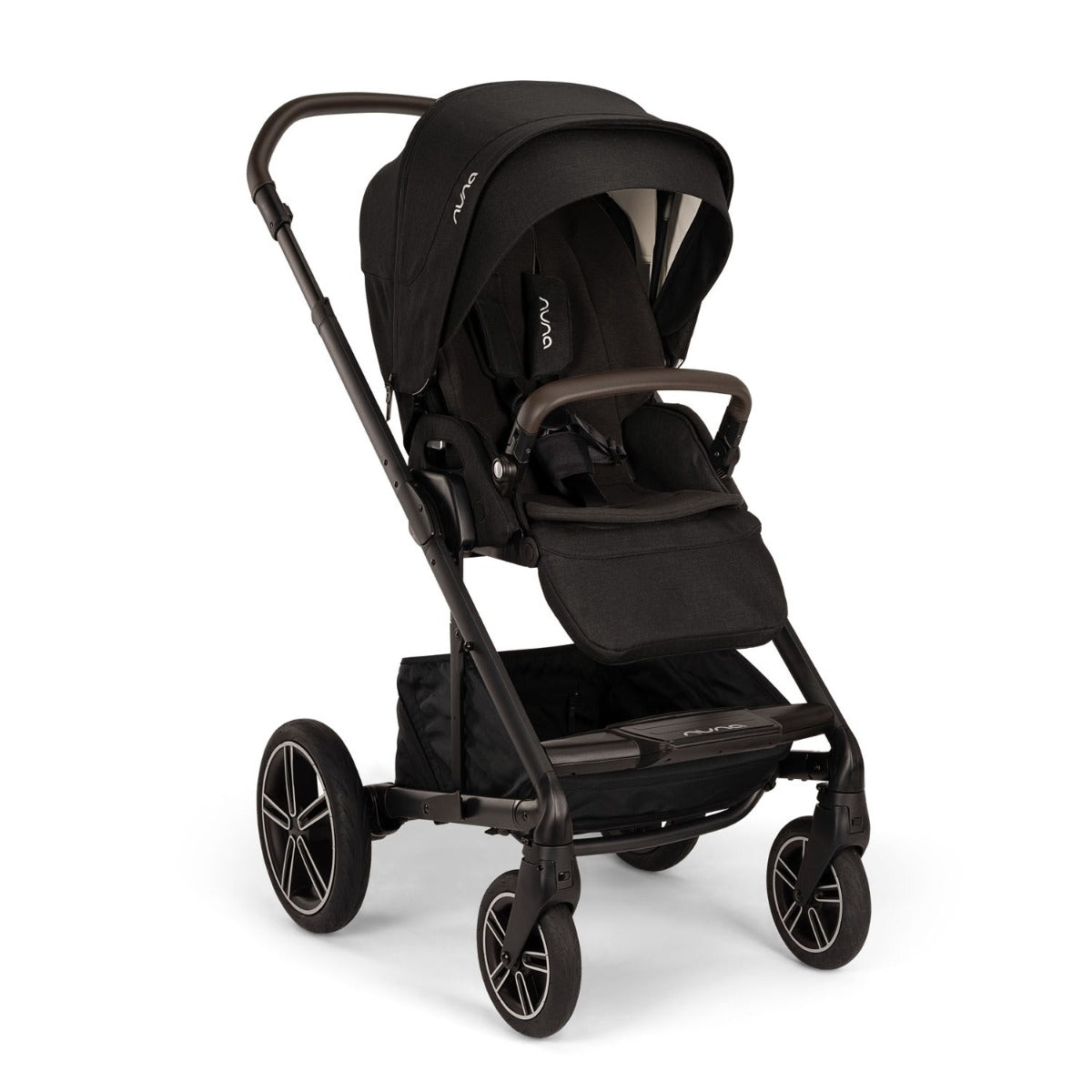Nuna MIXX Next with ARRA Flex & Base Curv Travel System Bundle - Caviar