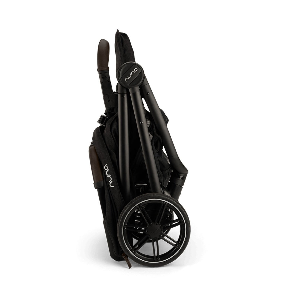 Nuna TRVL LX Compact Stroller with Raincover & Travel Bag - Caviar