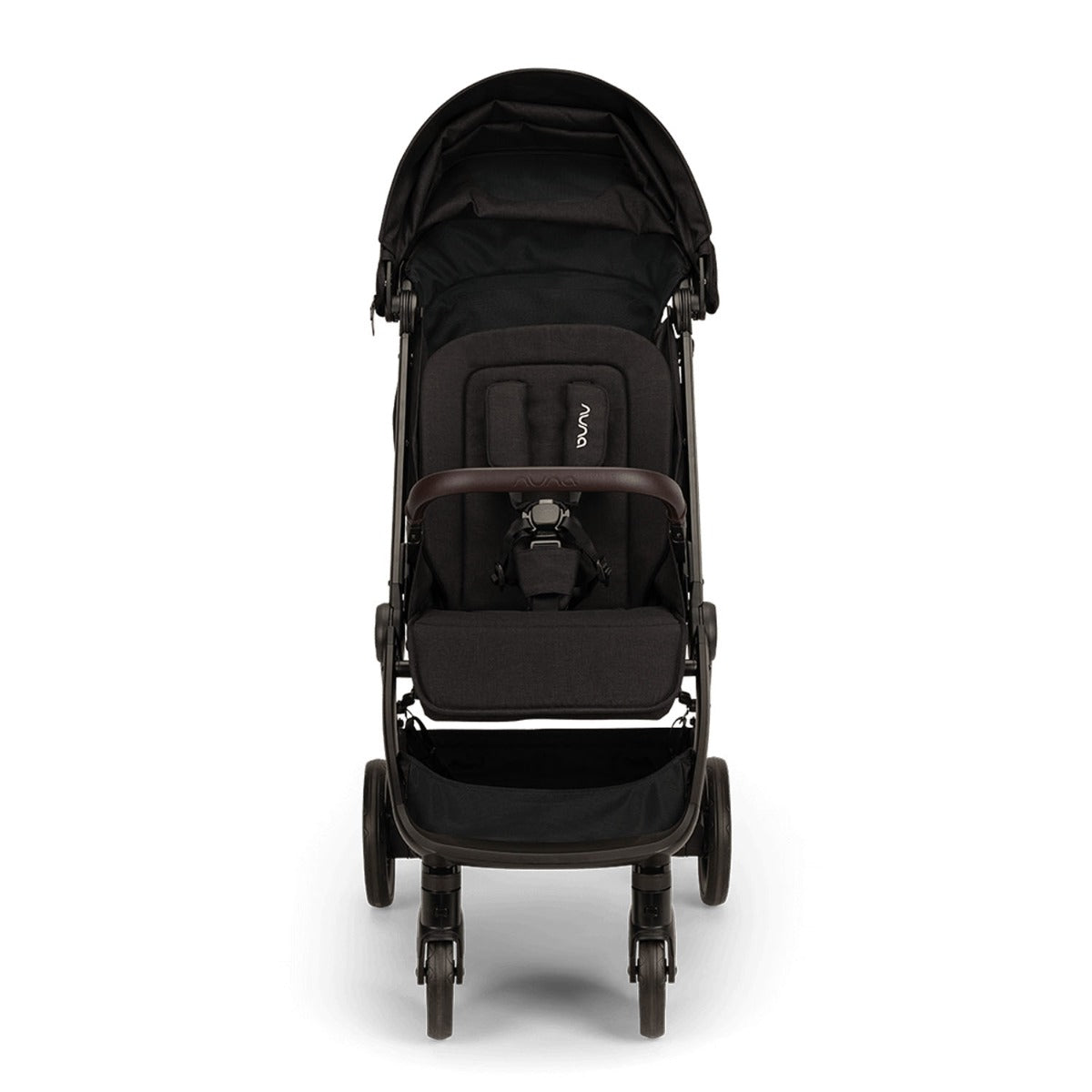 Nuna TRVL LX Compact Stroller with Raincover & Travel Bag - Caviar