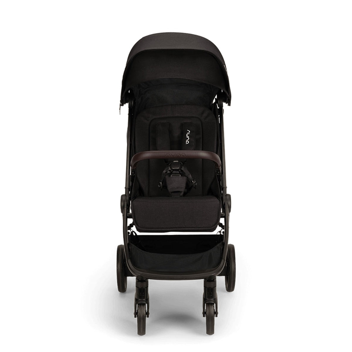 Nuna TRVL LX Compact Stroller with Raincover & Travel Bag - Caviar