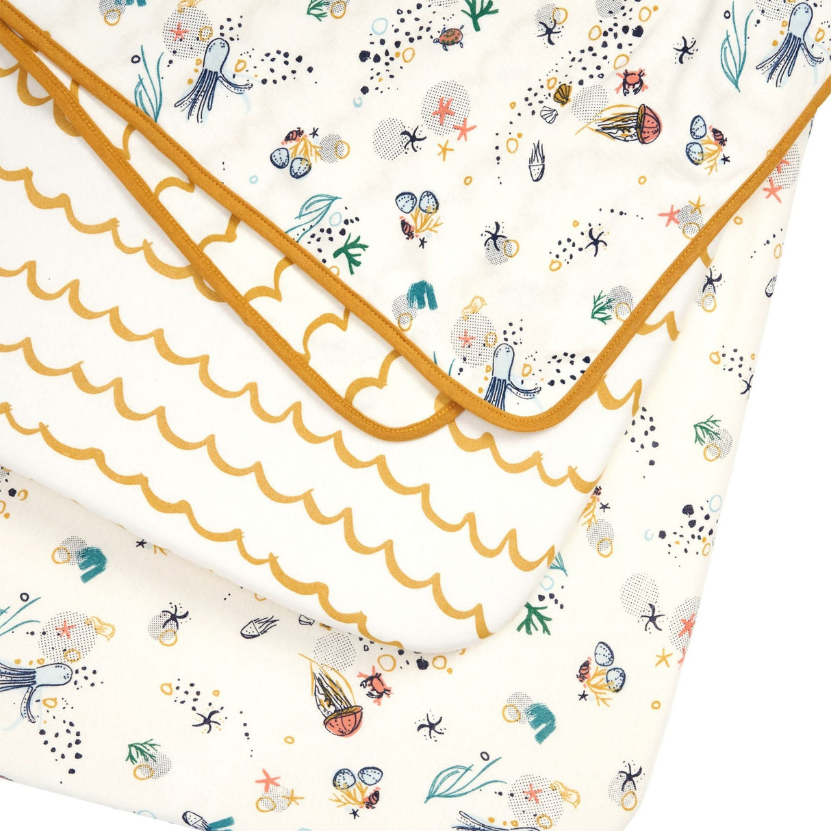 Tutti Bambini CoZee Air Bedside Crib & Bedding Bundle - Our Planet