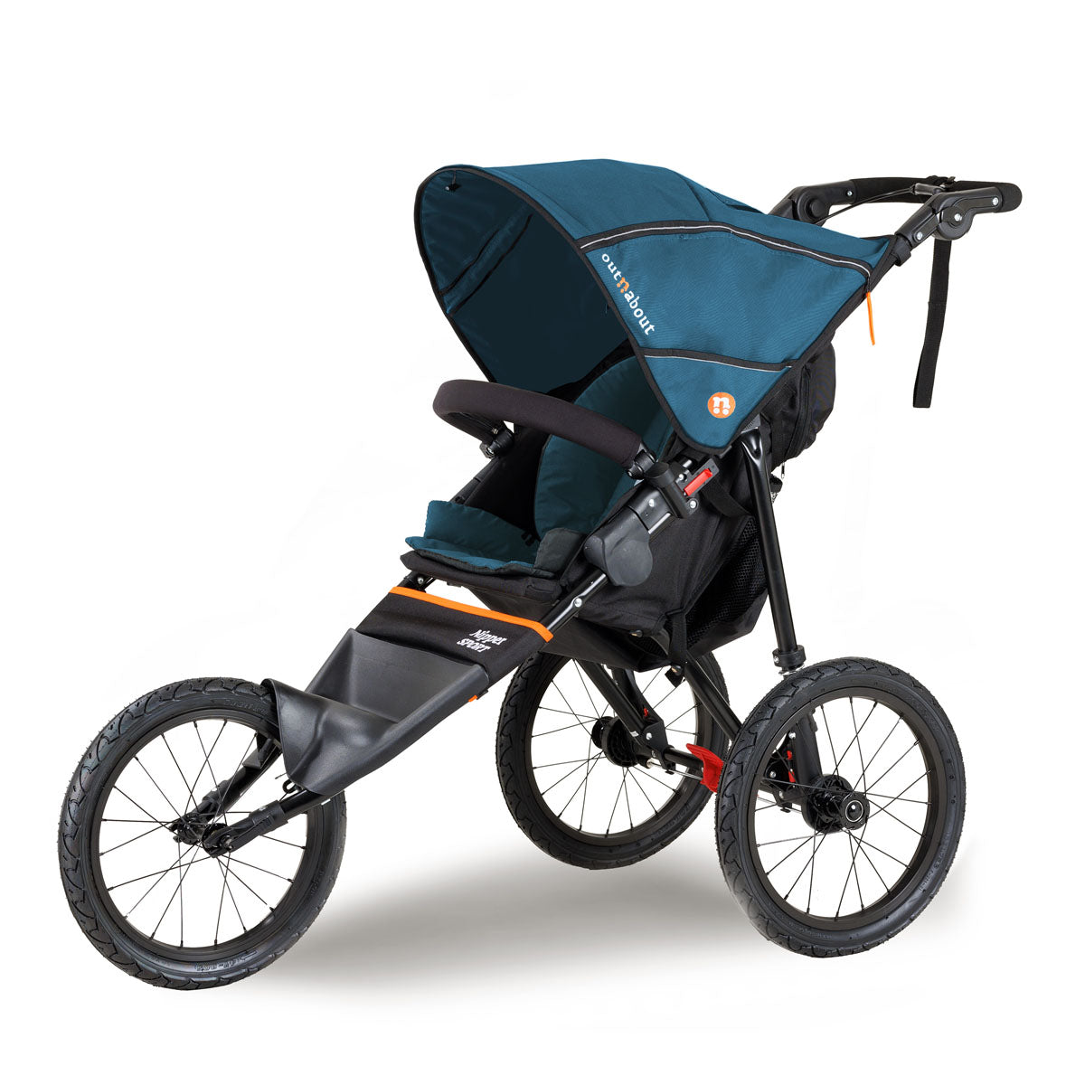 Out n About Nipper Sport V5 Single Pushchair - Highland Blue