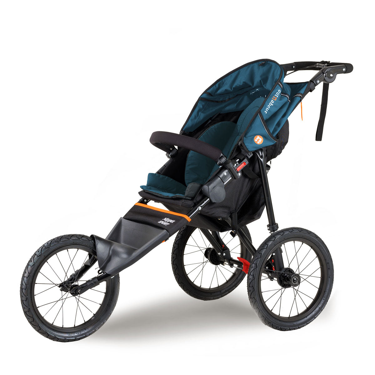 Out n About Nipper Sport V5 Single Pushchair - Highland Blue