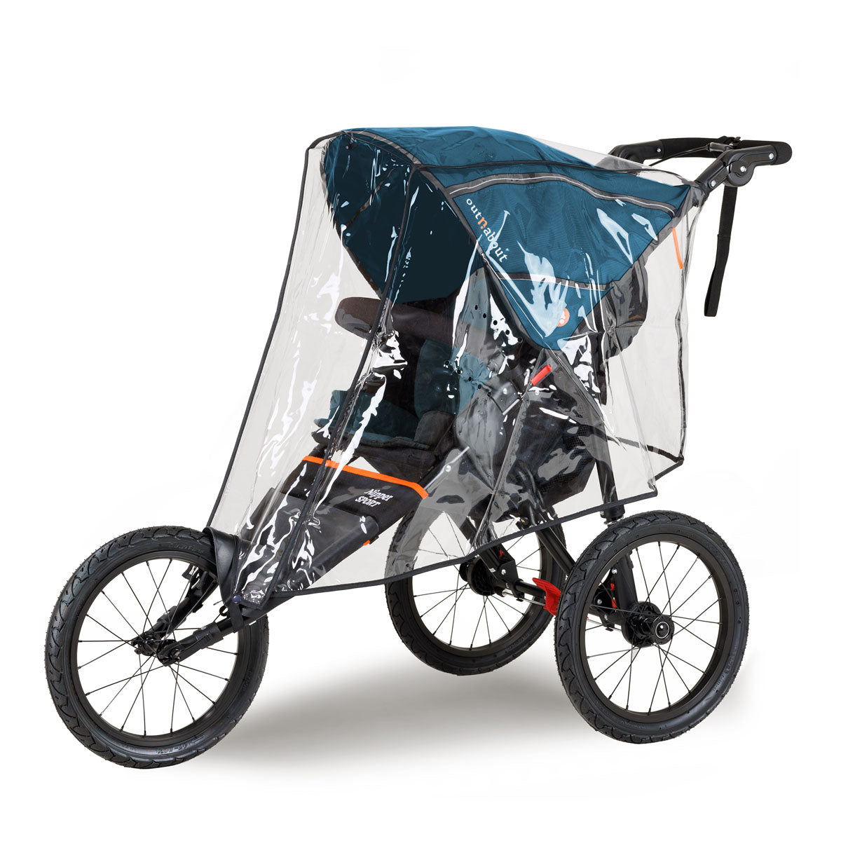 Out n About Nipper Sport V5 Single Pushchair - Highland Blue