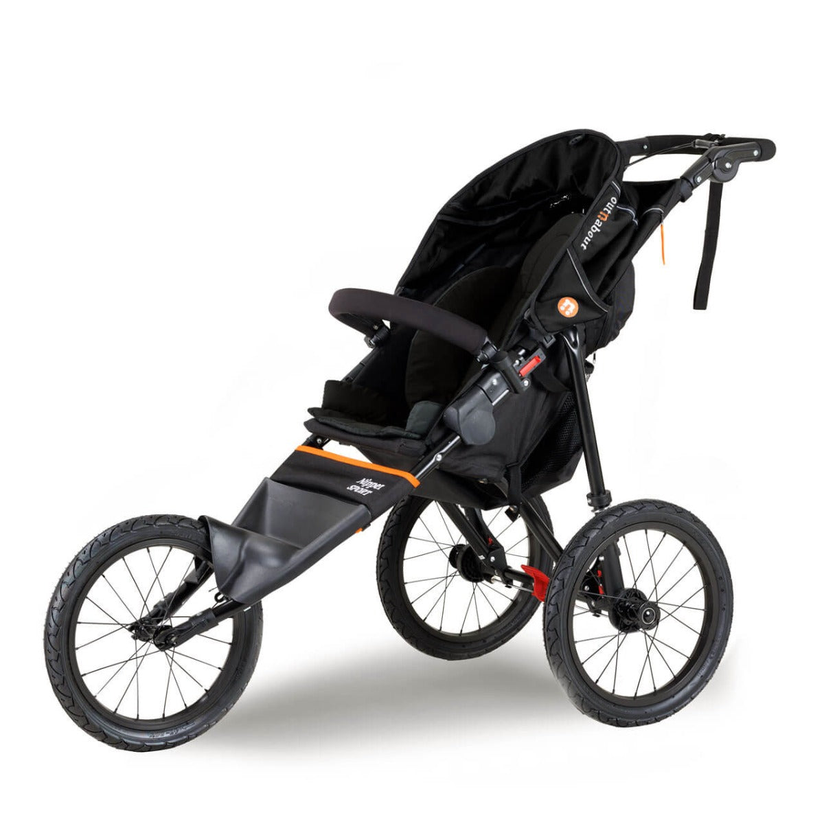 Out n About Nipper Sport V5 Single Pushchair - Summit Black