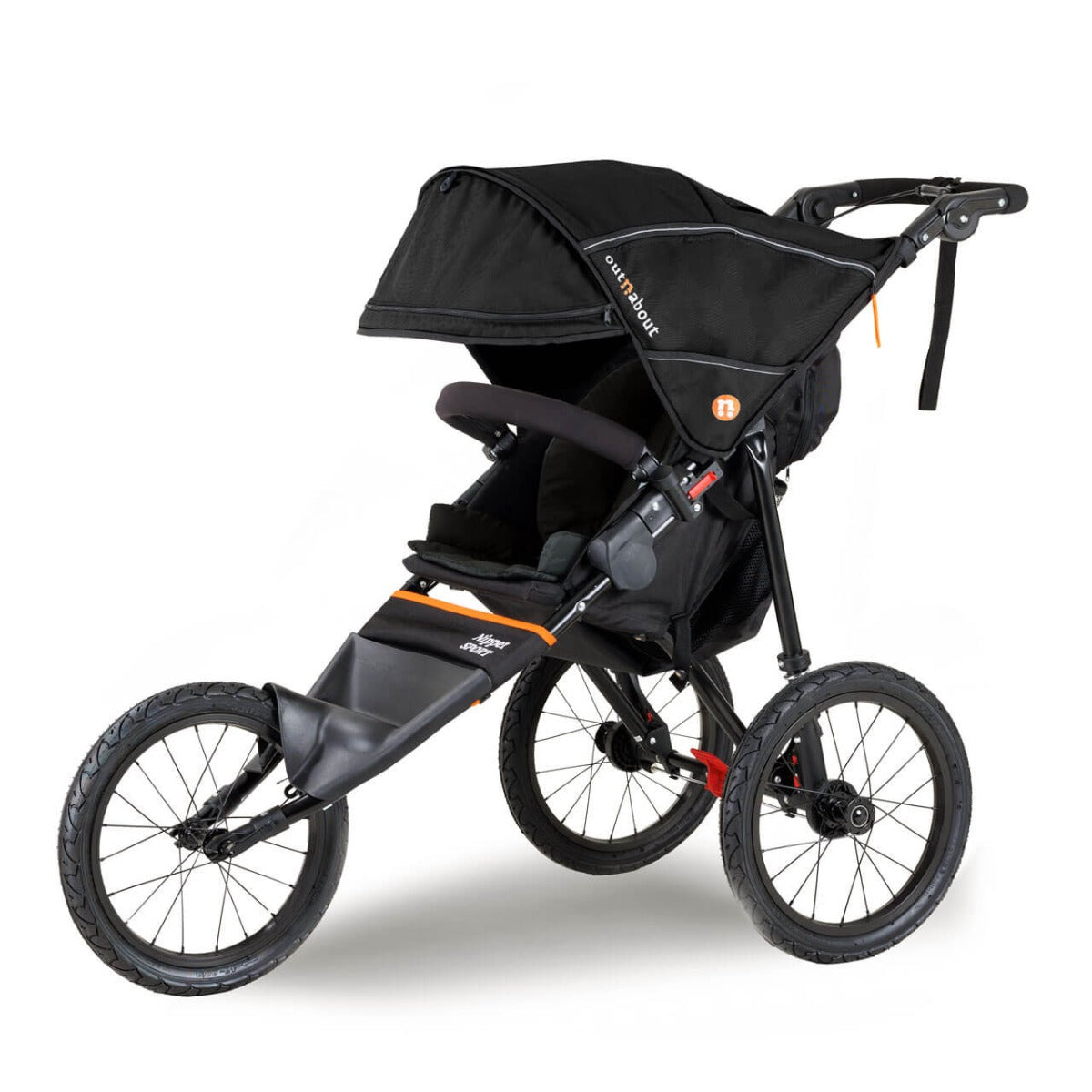Out n About Nipper Sport V5 Single Pushchair - Summit Black