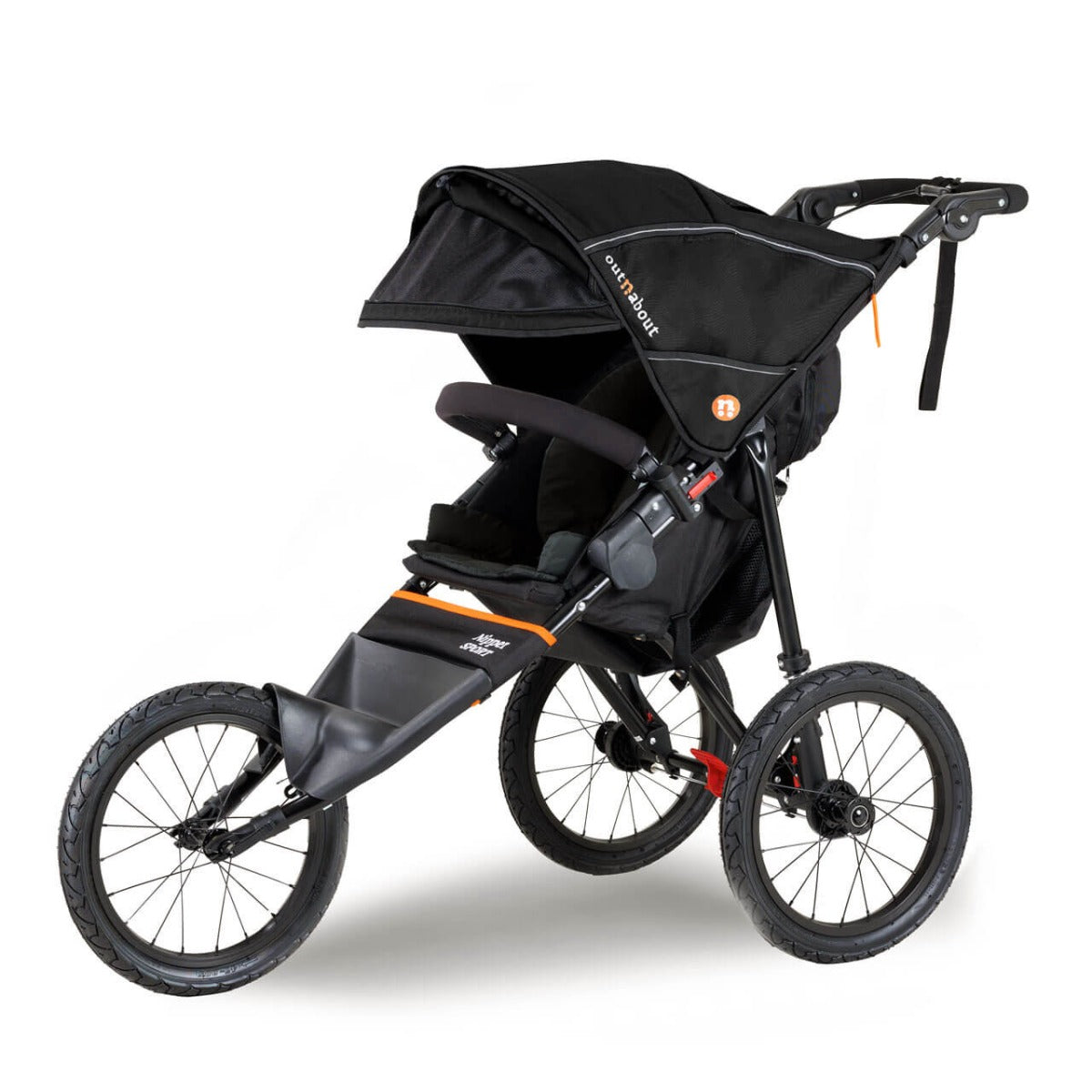 Out n About Nipper Sport V5 Single Pushchair - Summit Black