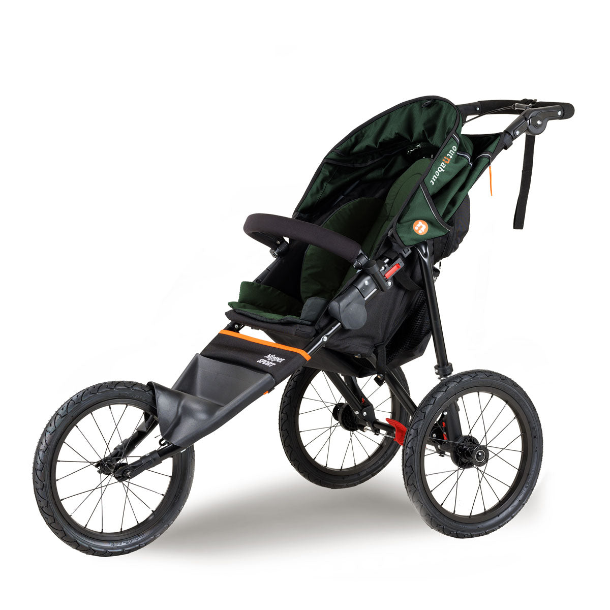 Out n About Nipper Sport V5 Single Pushchair - Sycamore Green