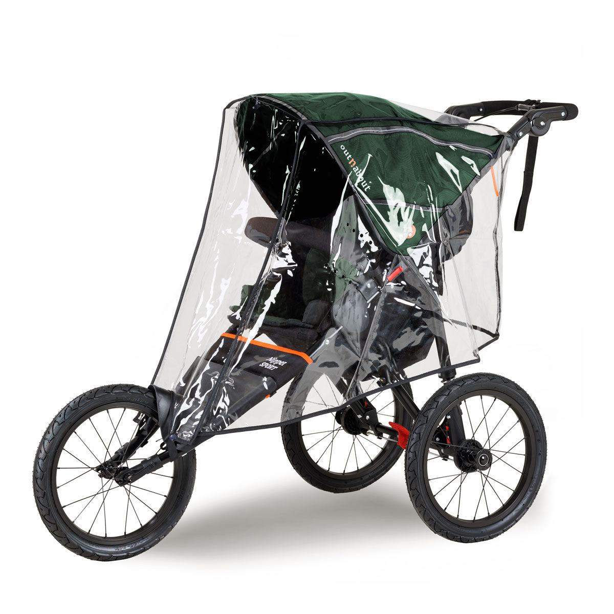Out n About Nipper Sport V5 Single Pushchair - Sycamore Green