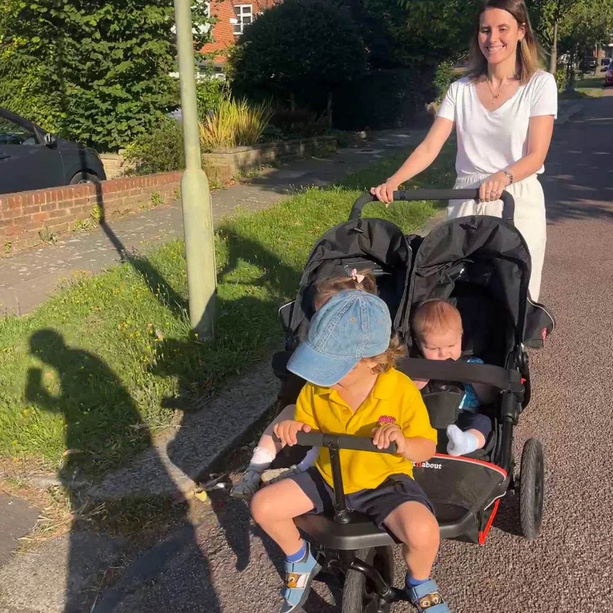 Out n About Nipper V6 Double Newborn & Toddler Bundle - Summit Black