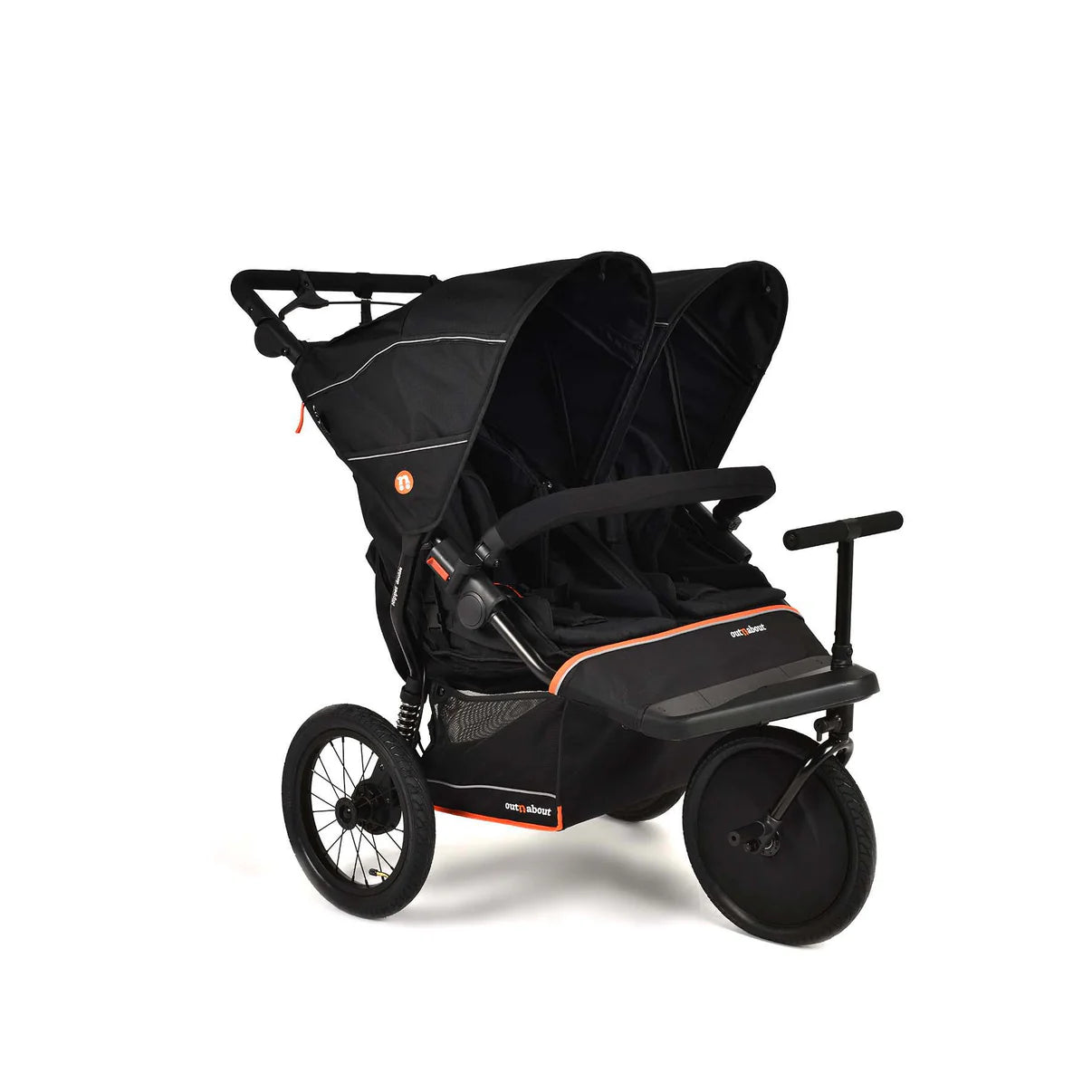 Out n About Nipper V6 Plus Twin Bundle - Summit Black