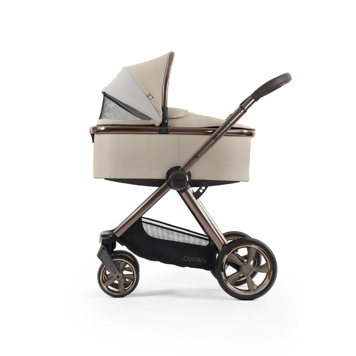 BabyStyle Oyster 4 Luxury 360 Car Seat & Nursery Essentials Bundle - Buttermilk