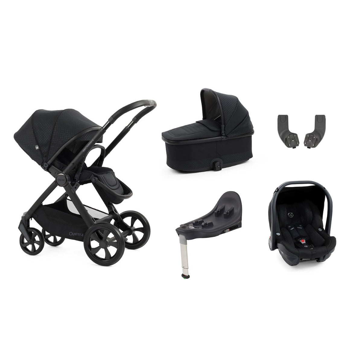 BabyStyle Oyster 4 Essential 5 Piece Capsule Bundle - Raven