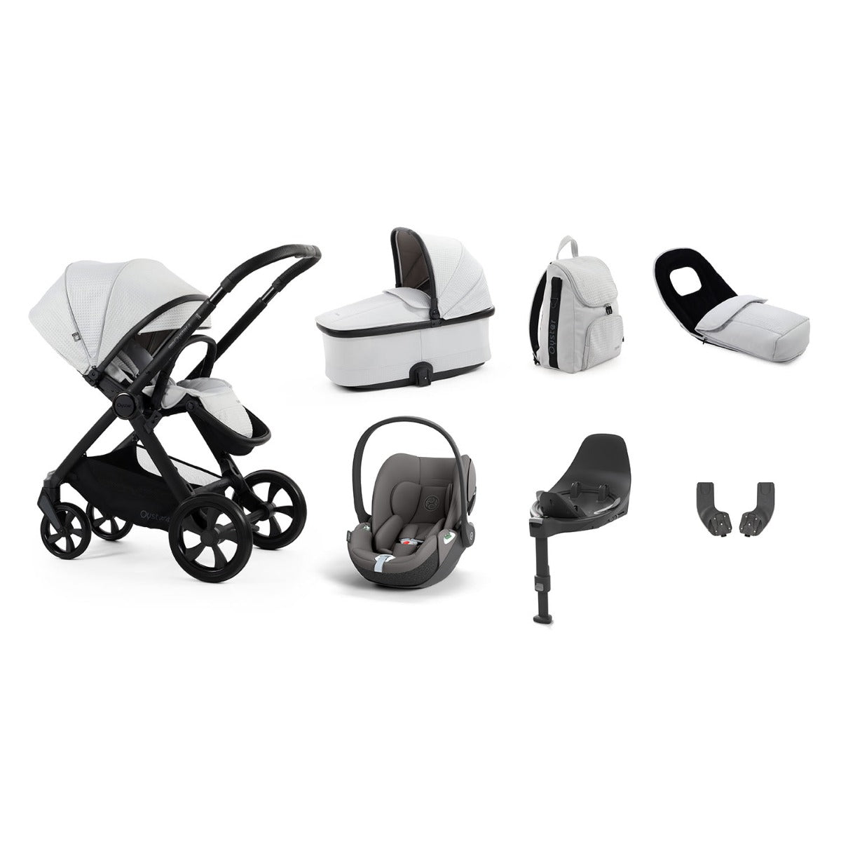 BabyStyle Oyster 4 Luxury 7 Piece Cybex Cloud T Bundle - Jubilee