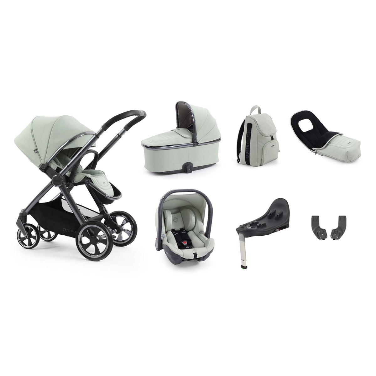 BabyStyle Oyster 4 Luxury 7 Piece Capsule Bundle - Pistachio