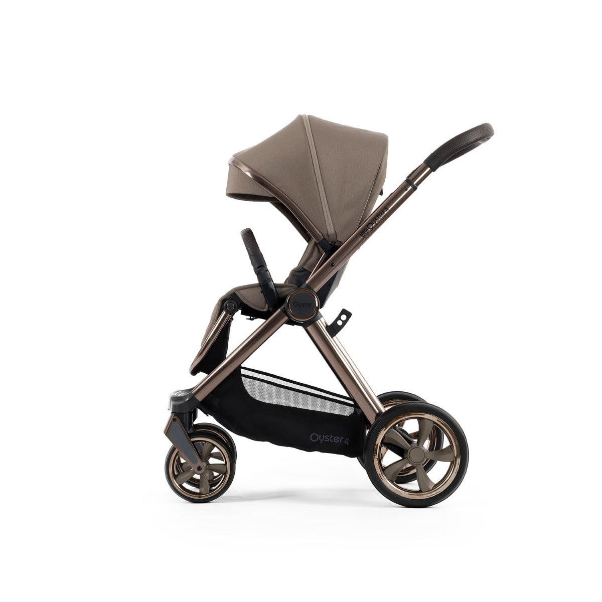 BabyStyle Oyster 4 Luxury 360 Car Seat & Nursery Essentials Bundle - Mink