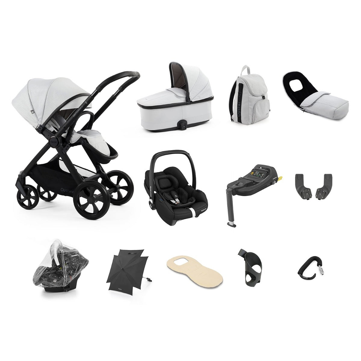 BabyStyle Oyster 4 Ultimate 12 Piece Maxi-Cosi Cabriofix i-Size Bundle - Jubilee