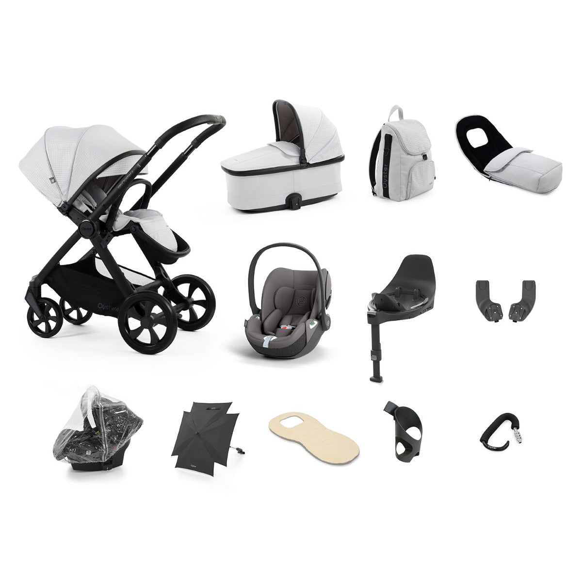 BabyStyle Oyster 4 Ultimate 12 Piece Cybex Cloud T Bundle - Jubilee