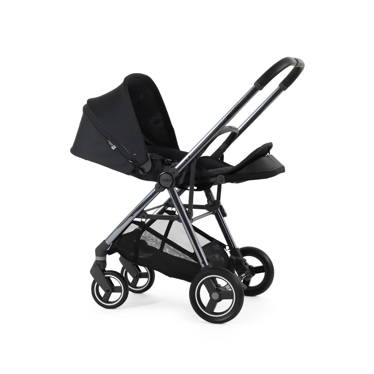 BabyStyle Oyster Gravity+ 4 Piece Maxi-Cosi Pebble 360 Pro2 Bundle - Carbonite