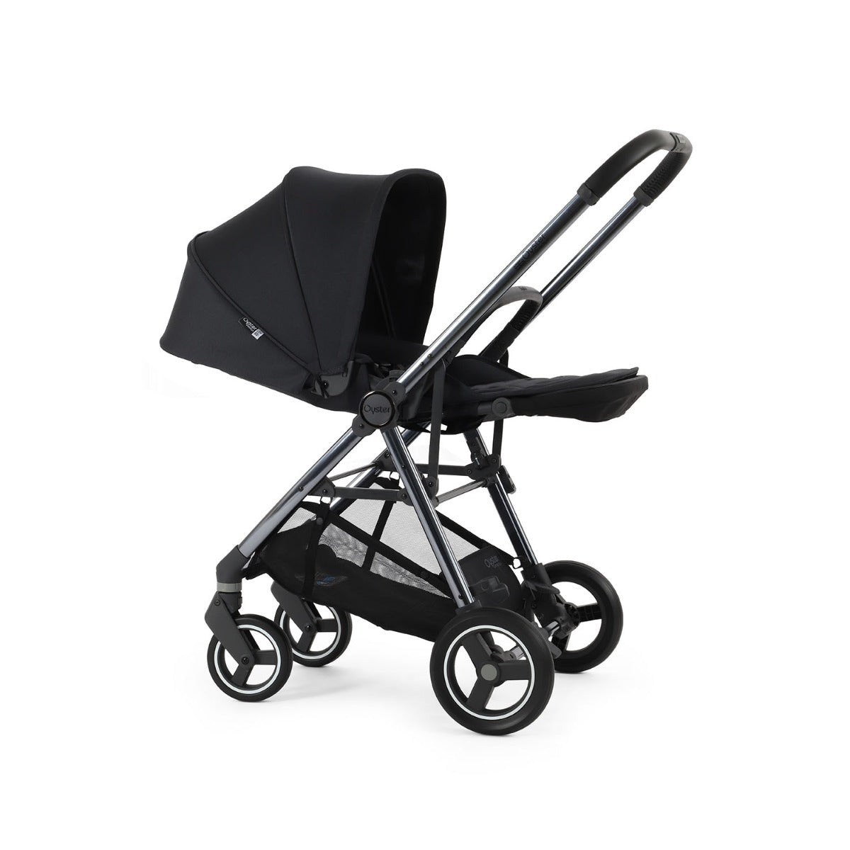 BabyStyle Oyster Gravity+ 4 Piece Maxi-Cosi Pebble 360 Pro2 Bundle - Carbonite