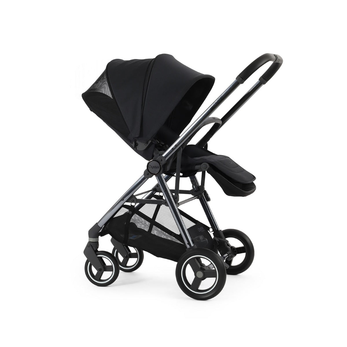 BabyStyle Oyster Gravity+ 5 Piece Maxi-Cosi Pebble 360 Pro2 Bundle - Carbonite