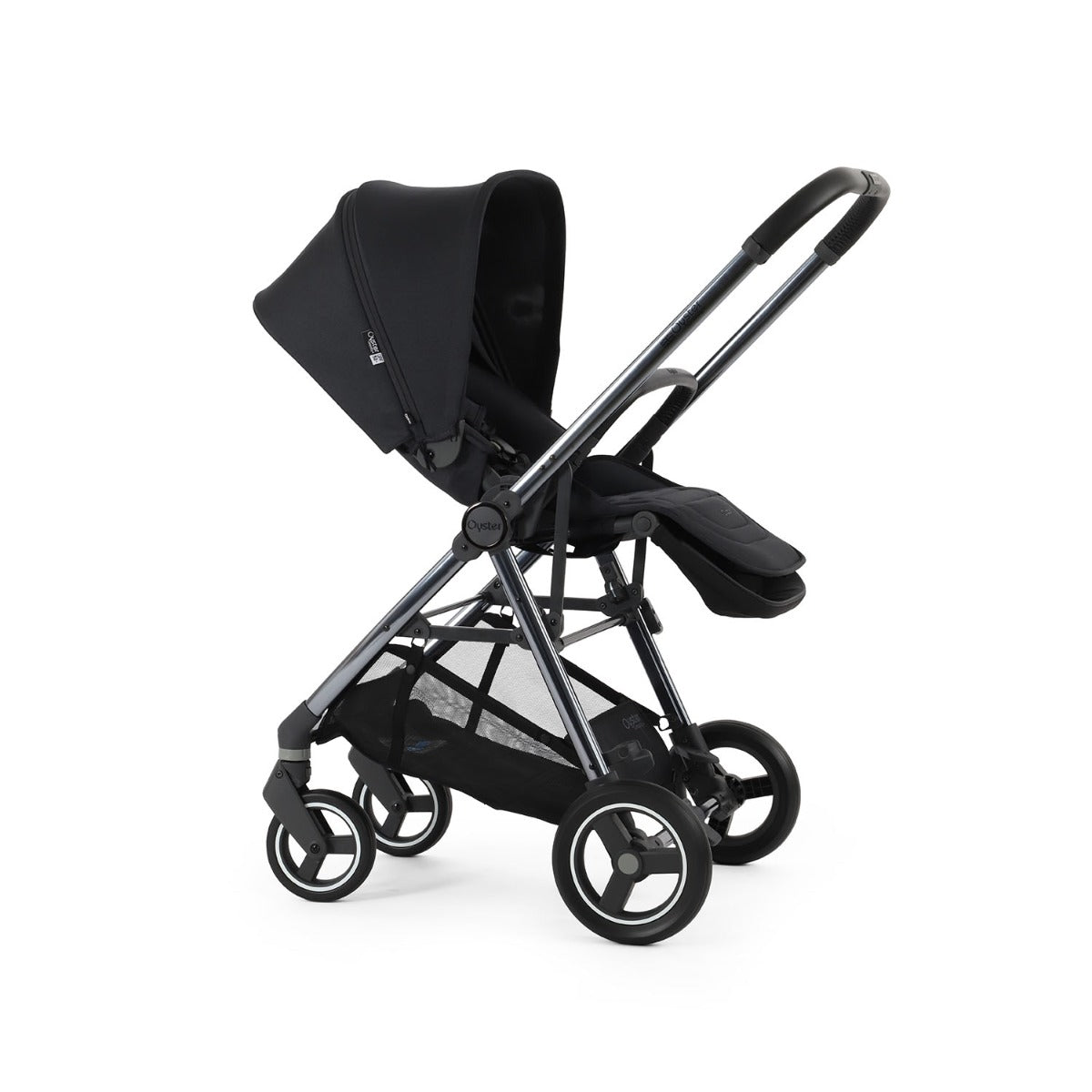 BabyStyle Oyster Gravity+ 4 Piece Maxi-Cosi Pebble 360 Pro2 Bundle - Carbonite