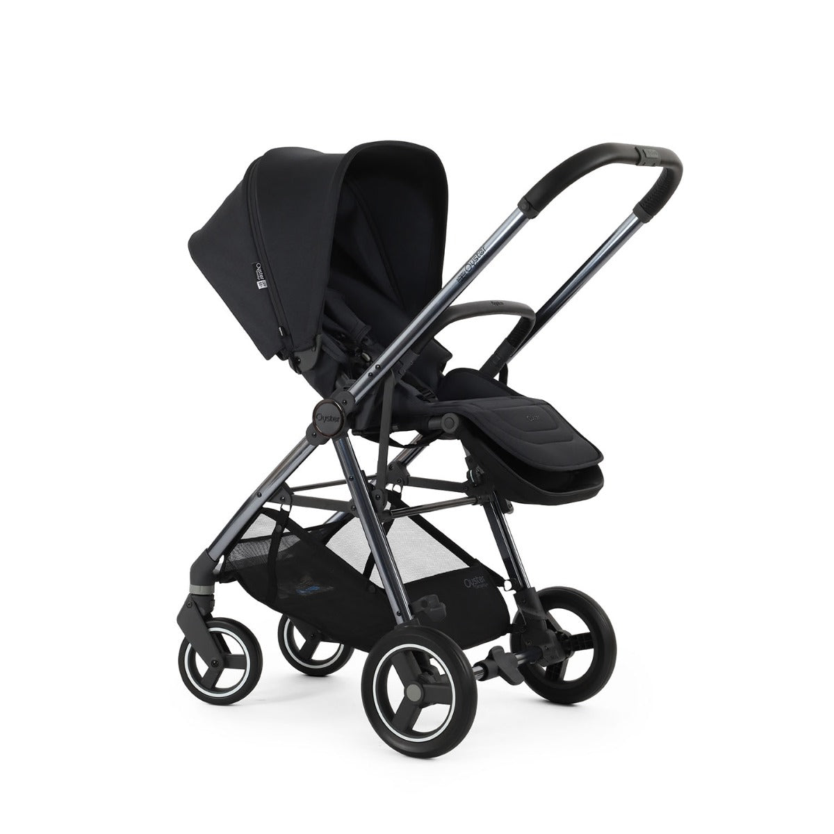BabyStyle Oyster Gravity+ 9 Piece Cybex Cloud T Bundle - Carbonite