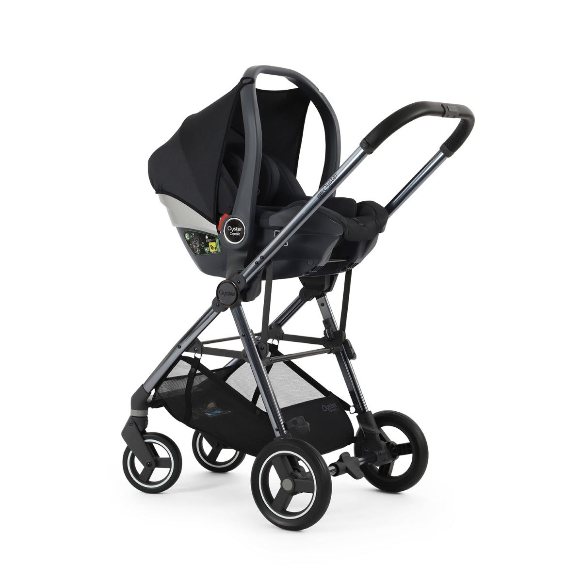 BabyStyle Oyster Gravity+ 4 Piece Capsule Bundle - Carbonite