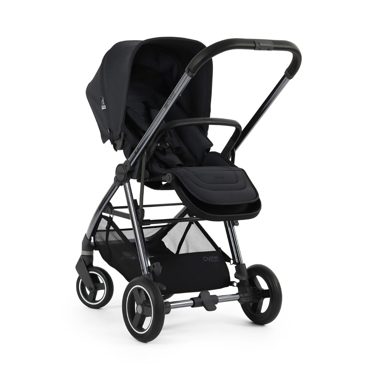 BabyStyle Oyster Gravity+ 4 Piece Maxi-Cosi Pebble 360 Pro2 Bundle - Carbonite