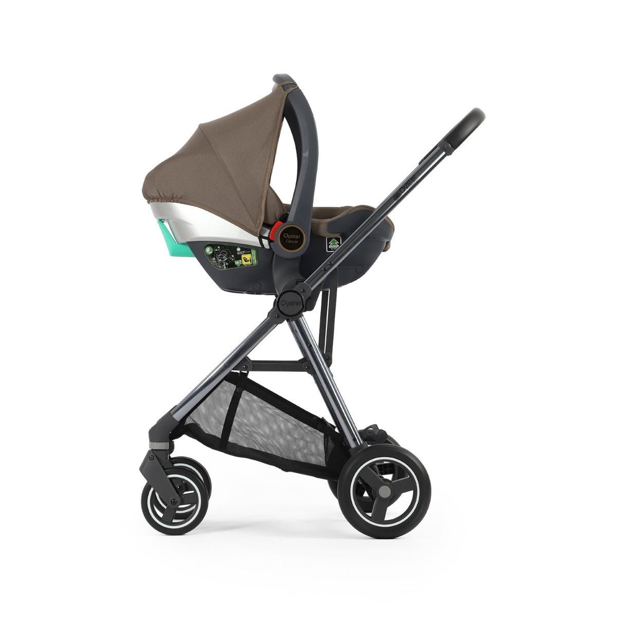 BabyStyle Oyster Gravity+ 4 Piece Maxi-Cosi Pebble 360 Pro2 Bundle - Mink