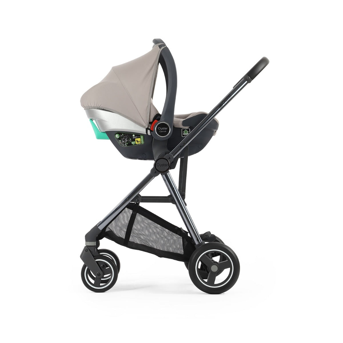 BabyStyle Oyster Gravity+ 9 Piece Cybex Cloud T Bundle - Stone