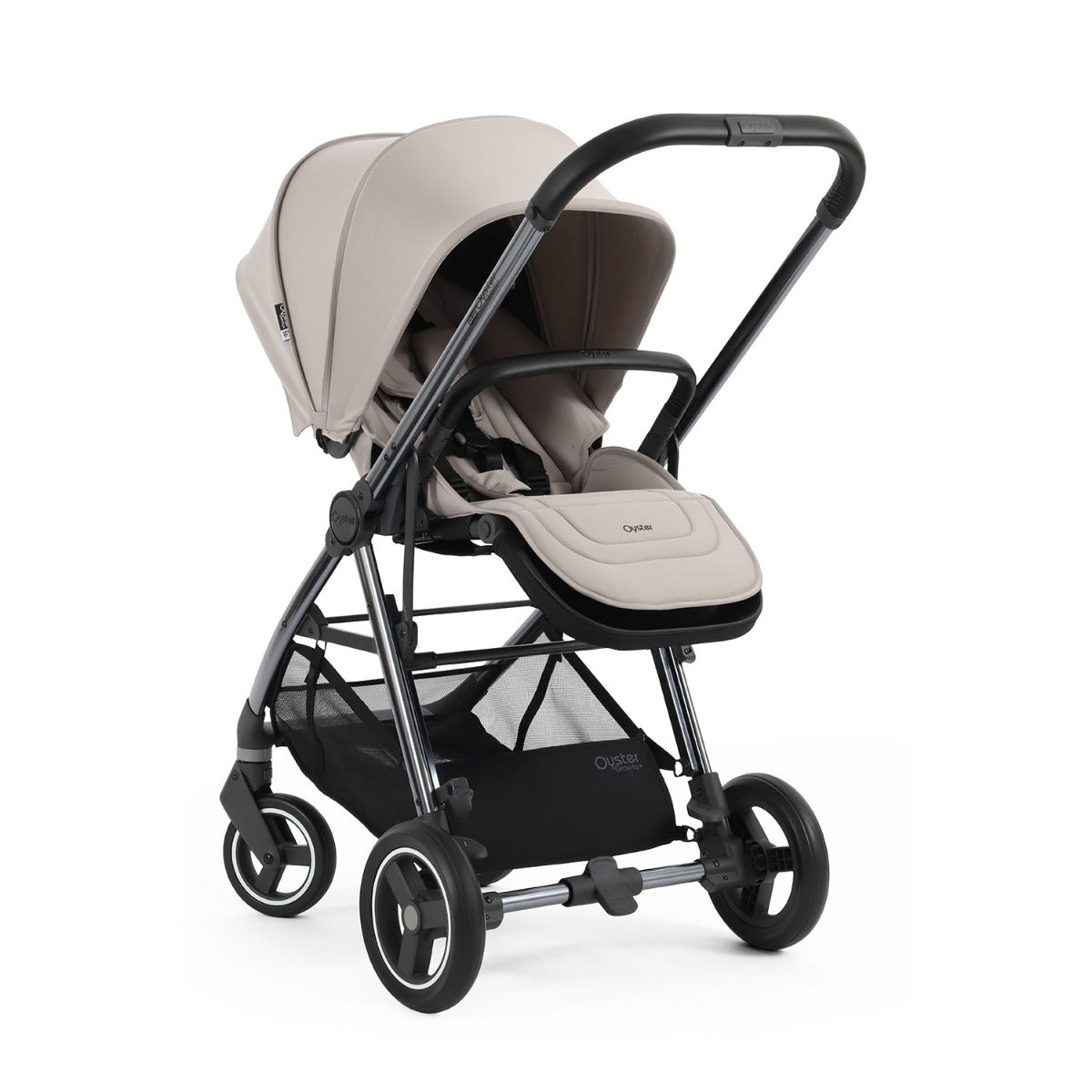 BabyStyle Oyster Gravity+ 9 Piece Maxi-Cosi Pebble 360 Pro2 Bundle - Stone