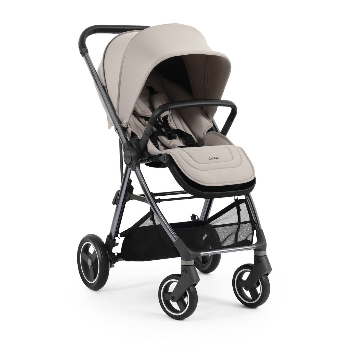 BabyStyle Oyster Gravity+ 4 Piece Maxi-Cosi Pebble 360 Pro2 Bundle - Stone