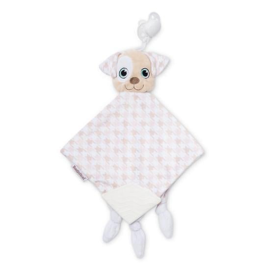 PaciPal Teether Comforter Blanket - Patch the Puppy