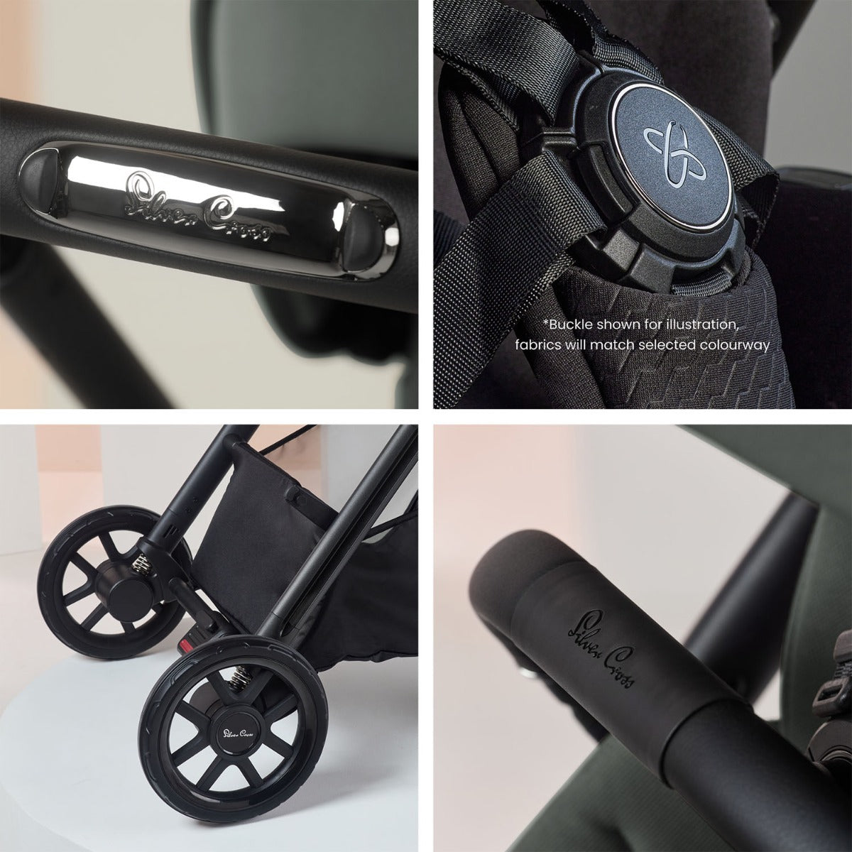 Silver Cross Reef 2 Ultimate 360 Car Seat Bundle - Pewter