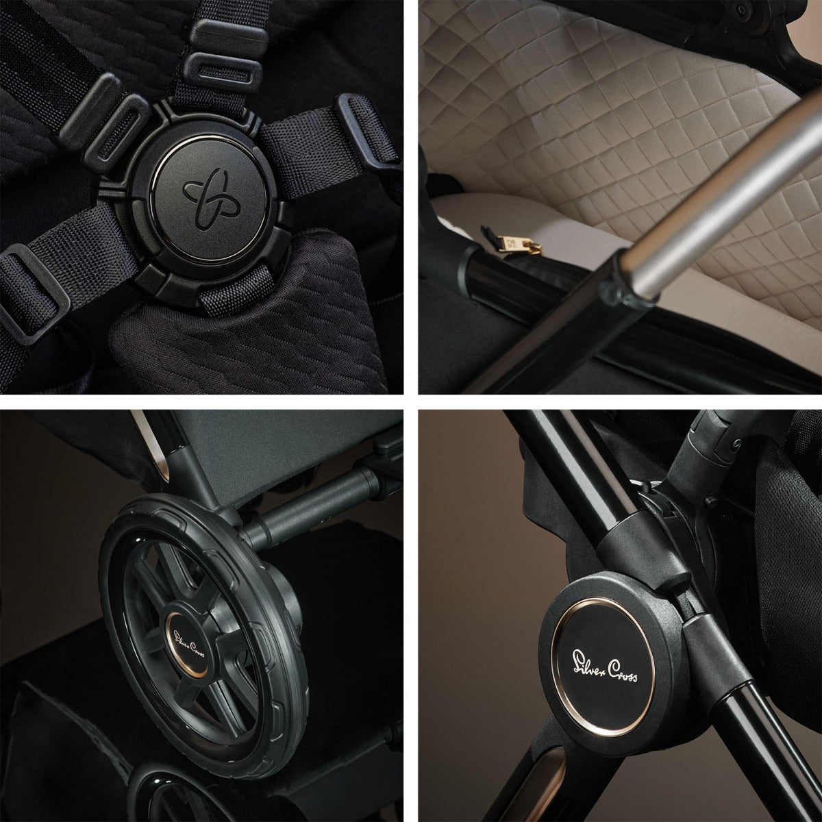 Silver Cross Reef 2 Special Edition Ultimate 360 Family Car Seat Bundle - Espresso