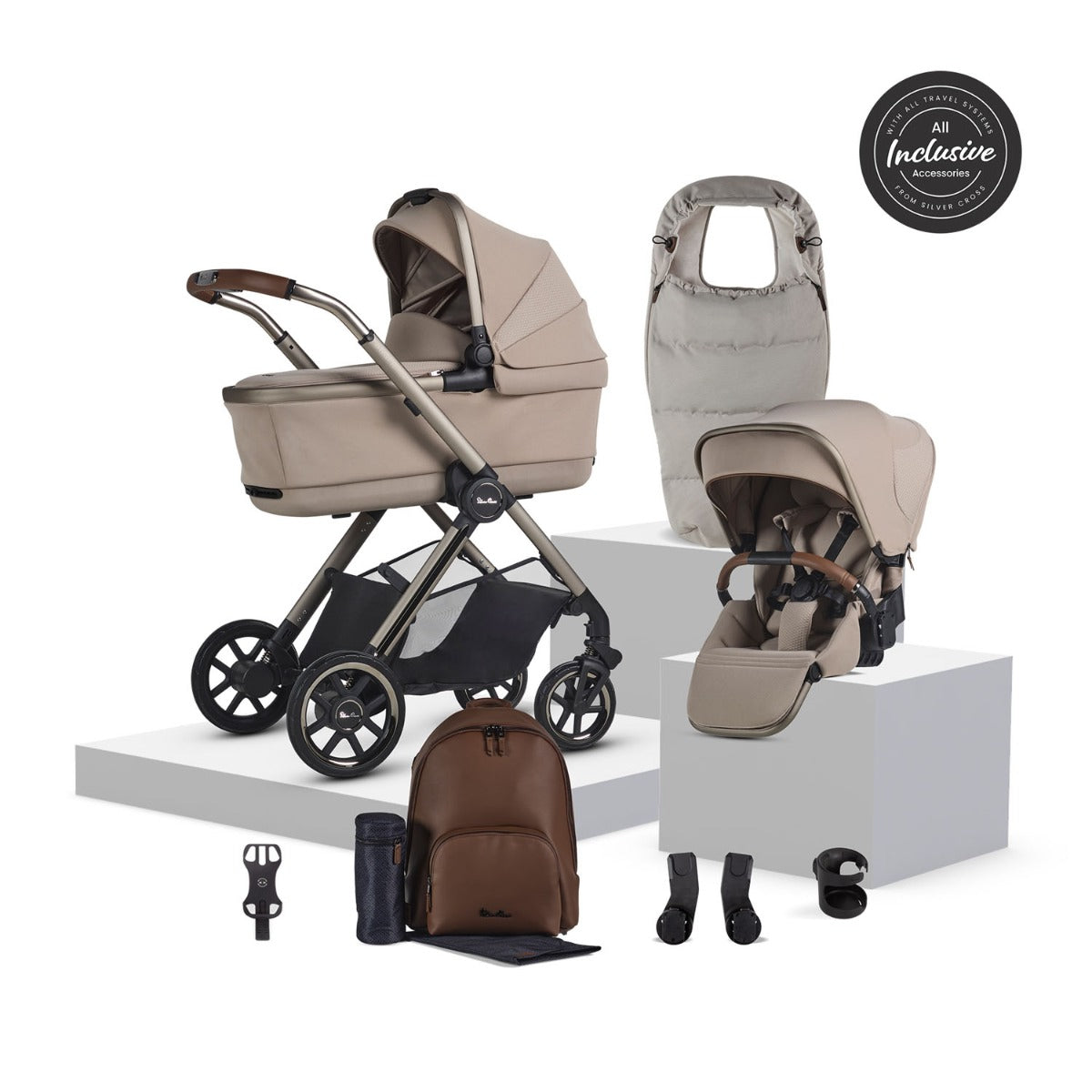 Silver Cross Reef 2 Special Edition Complete Accessory Bundle - Frappe