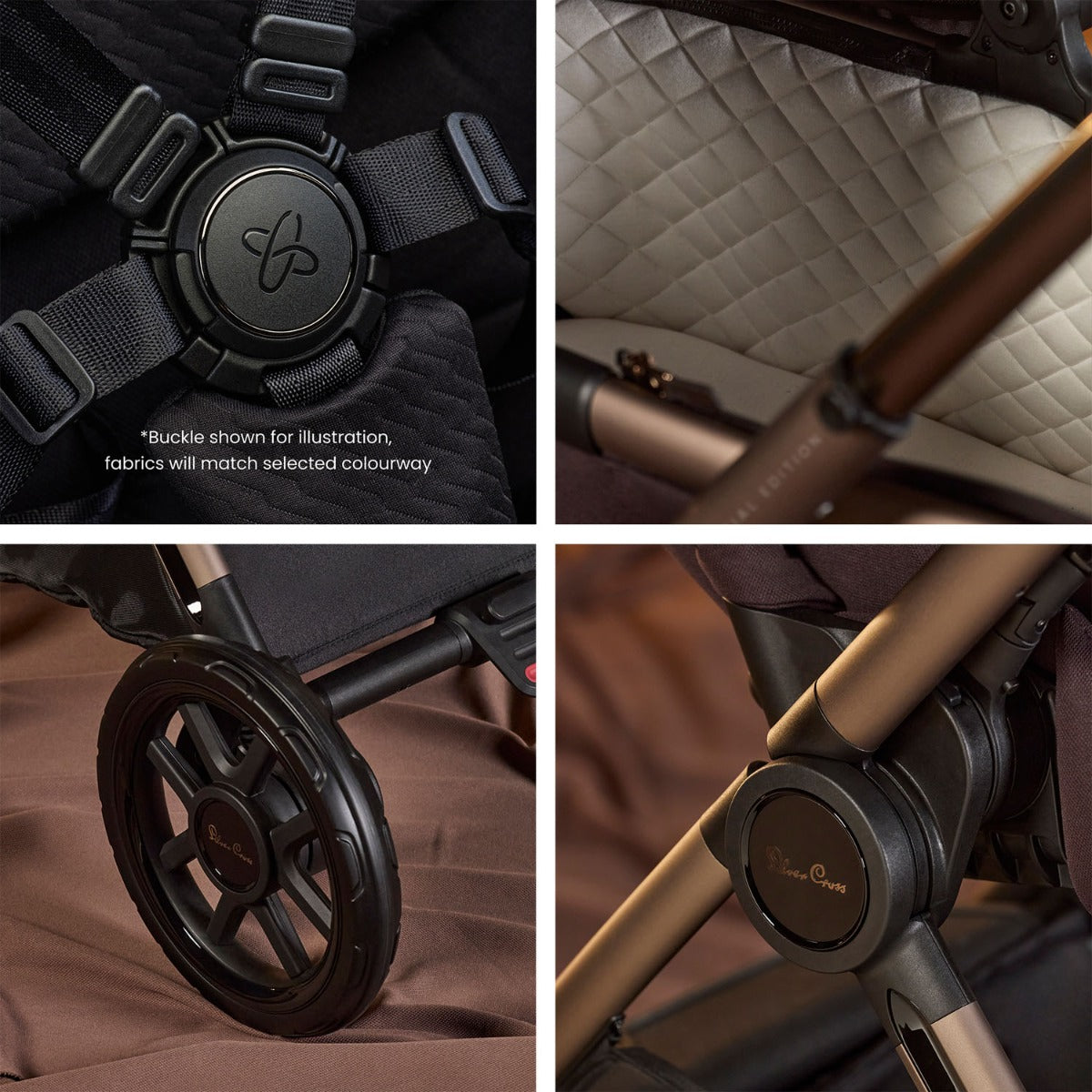 Silver Cross Reef 2 Special Edition Ultimate 360 Car Seat Bundle - Ganache