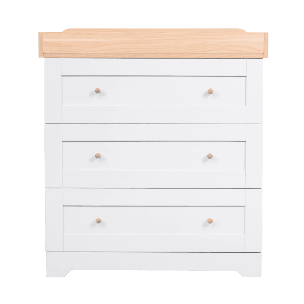 Tutti Bambini Rio Chest Changer - Honey Oak & Dove Grey
