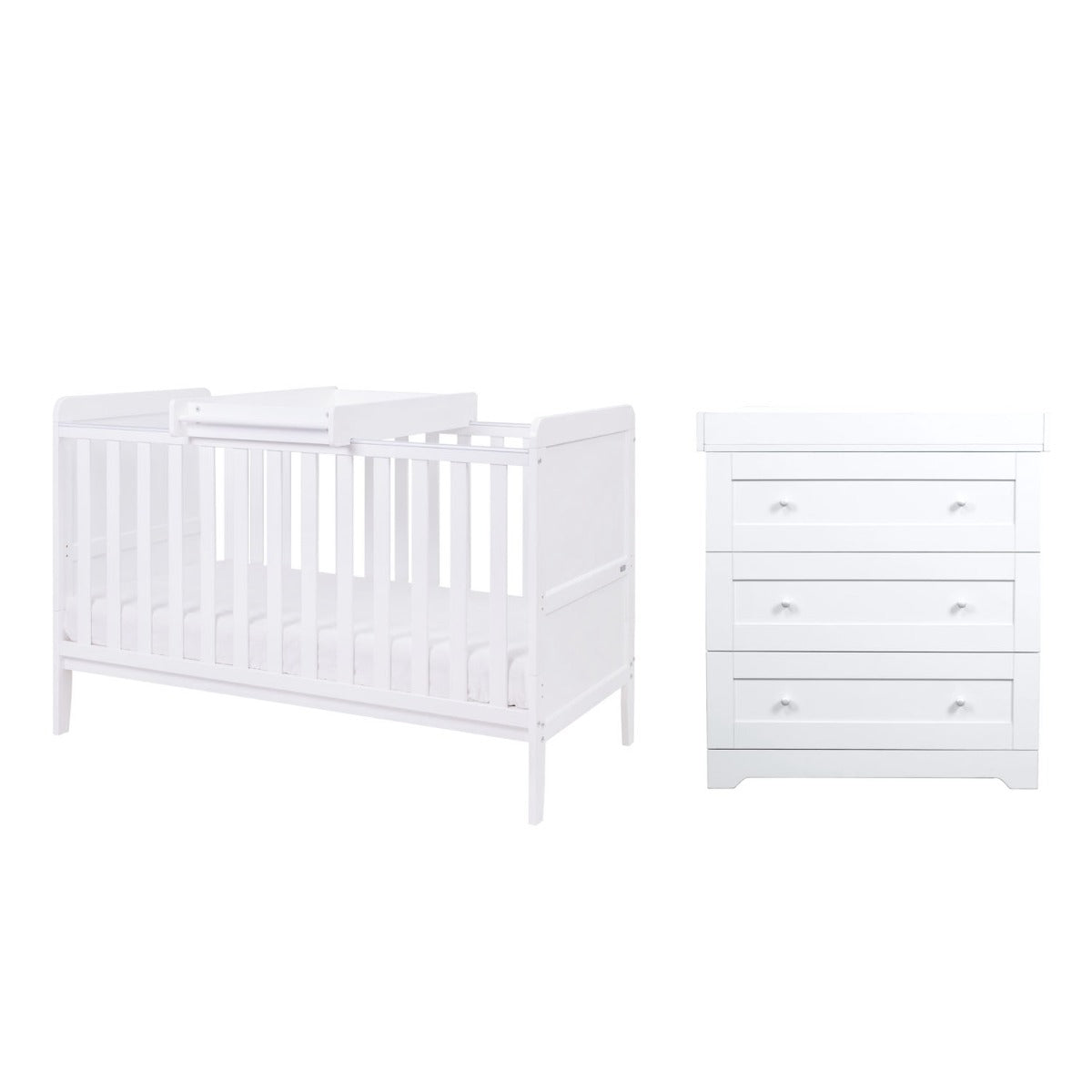 Tutti Bambini Rio 2pc Room Set - White