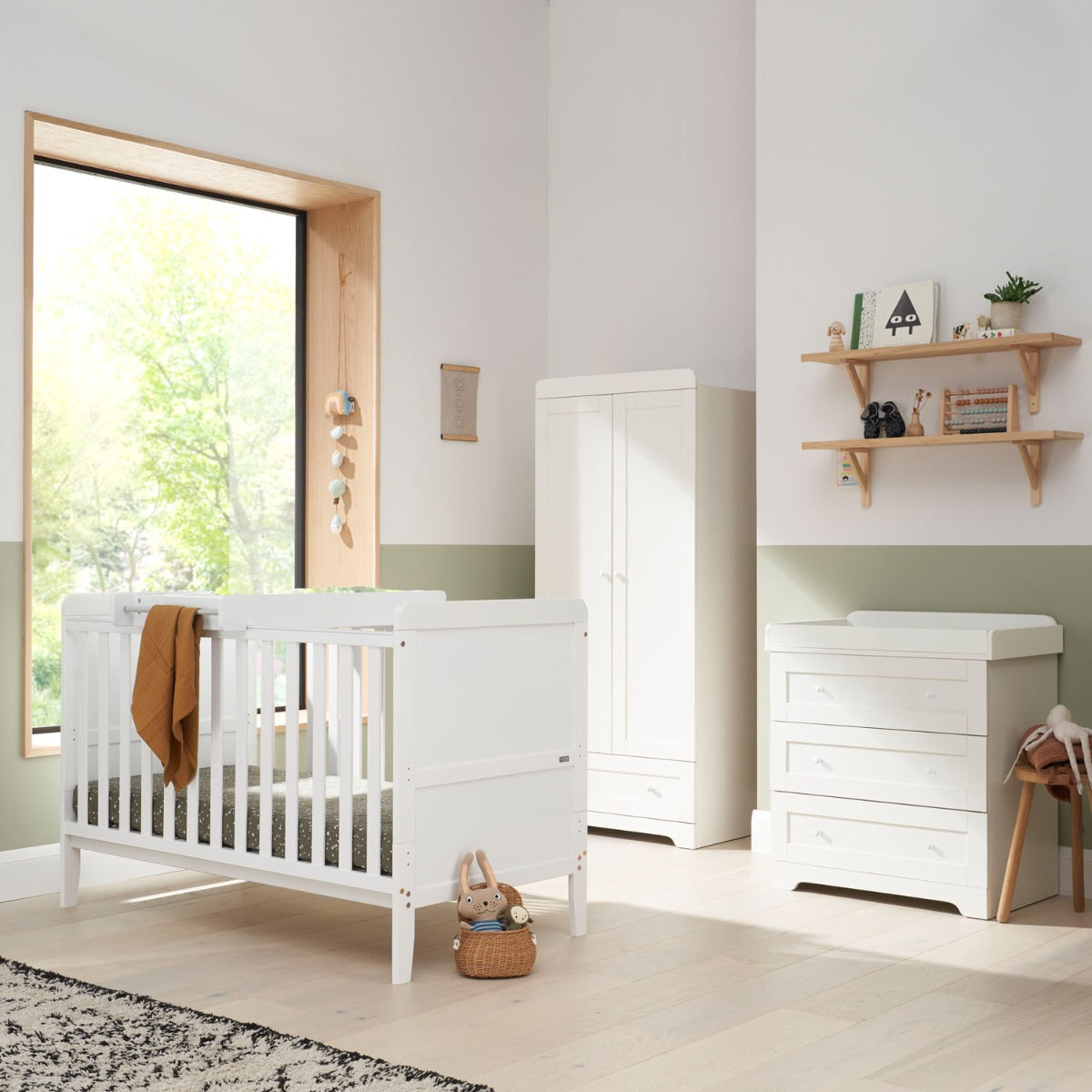 Tutti Bambini Rio 3pc Room Set - White