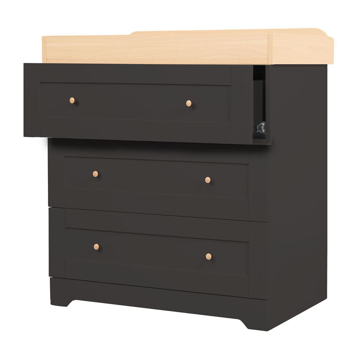 Tutti Bambini Rio Chest Changer - Slate/Oak
