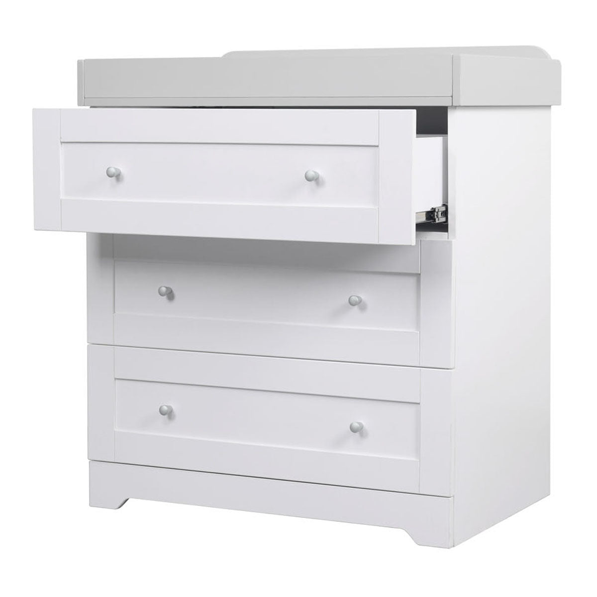 Tutti Bambini Rio Chest Changer - White/Dove Grey