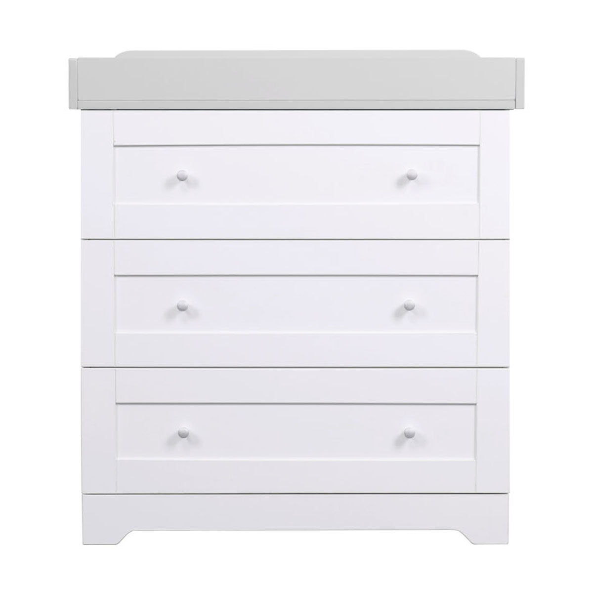 Tutti Bambini Rio Chest Changer - White/Dove Grey