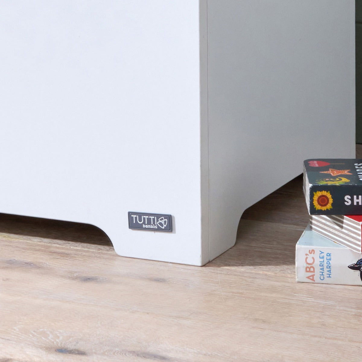 Tutti Bambini Rio Toy Box - White/Dove Grey