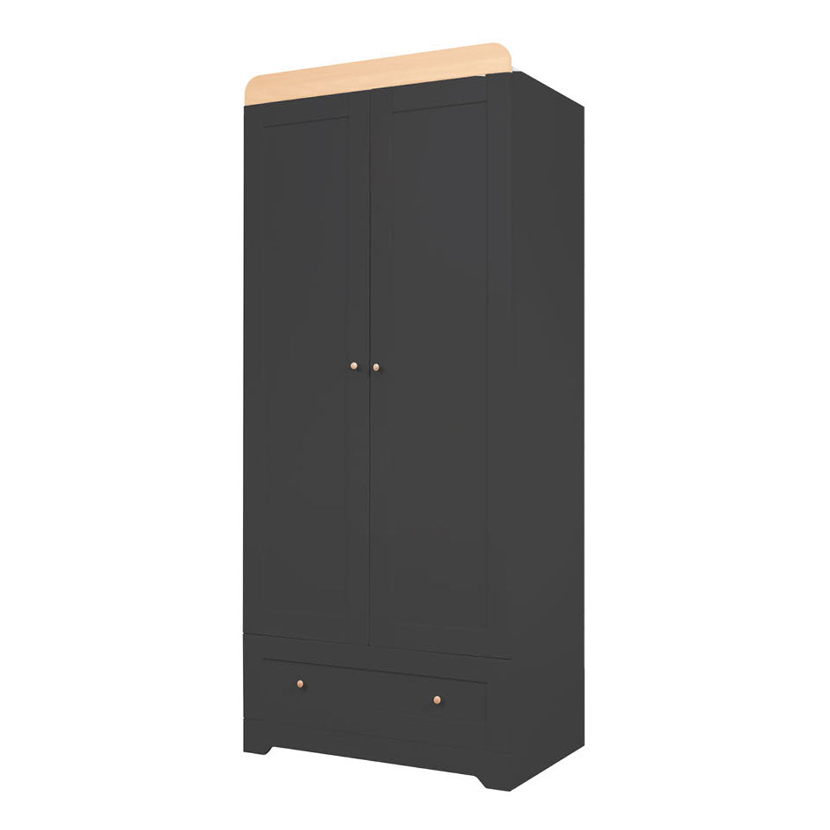 Tutti Bambini Rio Wardrobe - Slate/Oak