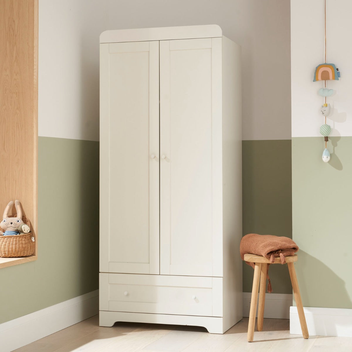 Tutti Bambini Rio Wardrobe - White